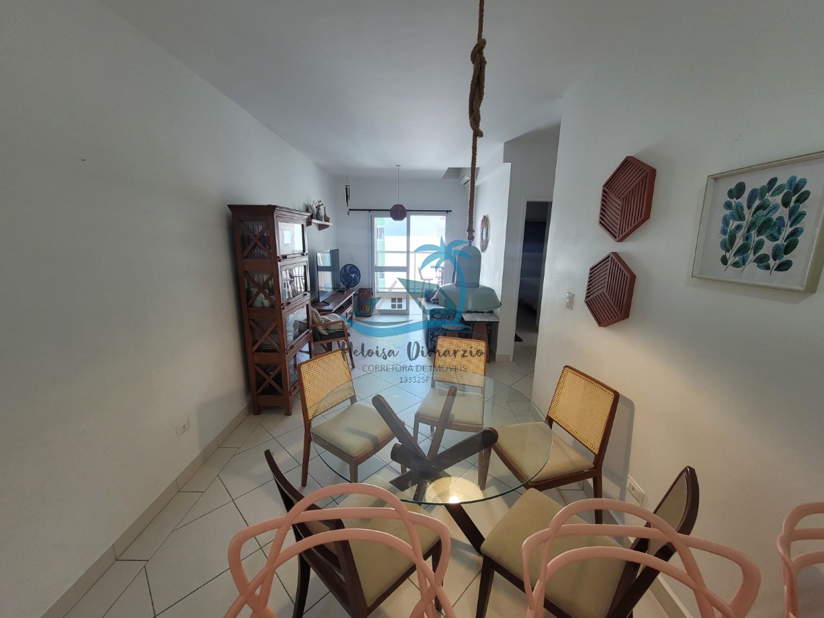 Apartamento Mobiliado com 2 Dormitórios e Varanda Gourmet a Venda a 400 Metros da Orla de Itaguá em Ubatuba