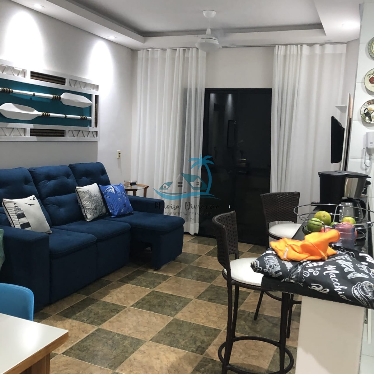 Excelente Apartamento com 85m² a Venda Na Praia das Toninhas em Ubatuba